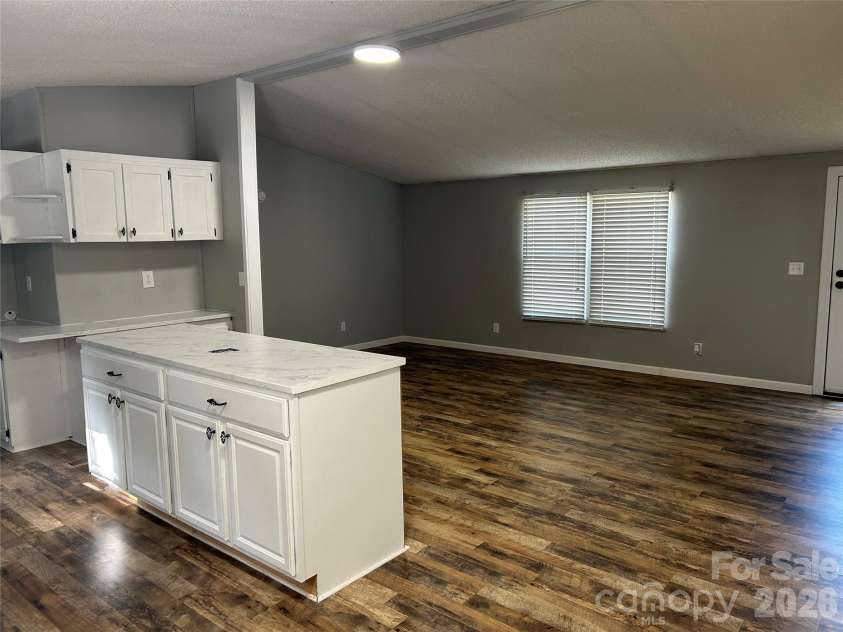 370 Walker Road, Nebo, NC 28761.  MLS# CAR4383415, YatesRealty ID 25472. Kitchen/Open Living area