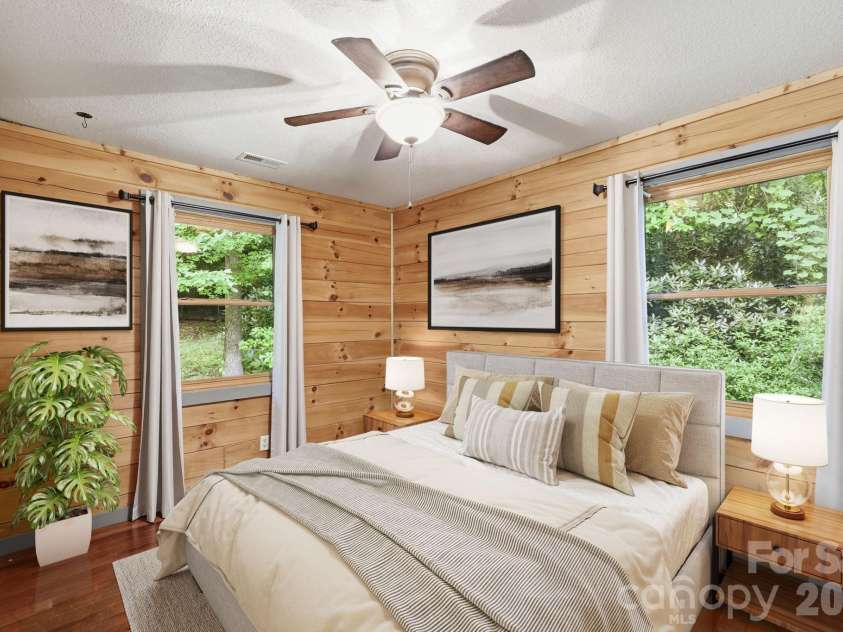 4035 Bald Creek Road, Clyde, NC 28721.  MLS# CAR4412288, YatesRealty ID 25476. AI Staged