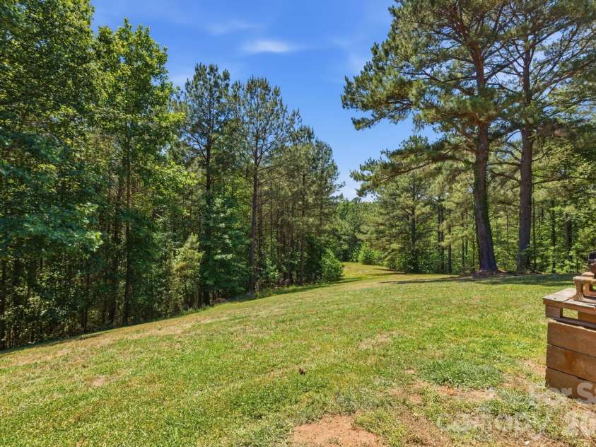 152 Rivercliff Drive, Stony Point, NC 28678.  MLS# CAR4385217, YatesRealty ID 25479. Backyard