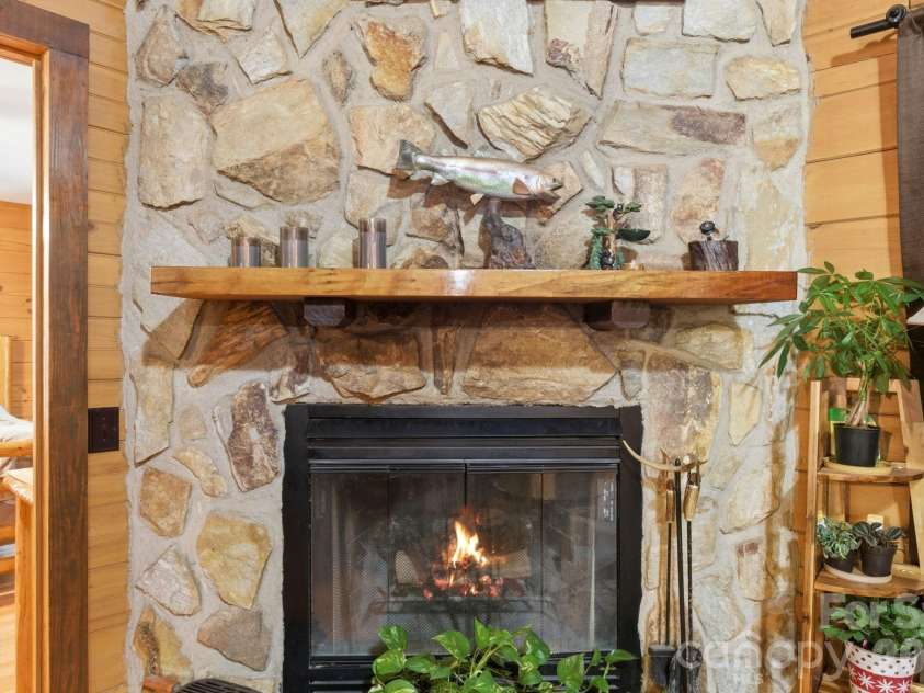 152 Rivercliff Drive, Stony Point, NC 28678.  MLS# CAR4385217, YatesRealty ID 25479. Fireplace