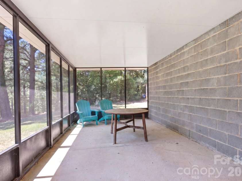 152 Rivercliff Drive, Stony Point, NC 28678.  MLS# CAR4385217, YatesRealty ID 25479. Screened Porch