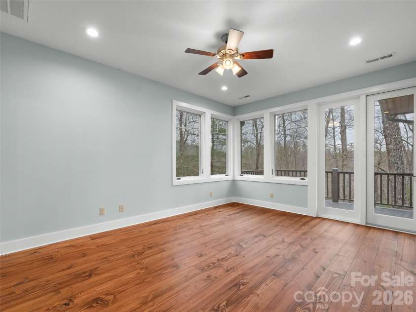 472 Cardinal Road, Brevard, NC 28712.  MLS# CAR4339828, YatesRealty ID 2548. Primary Bedroom