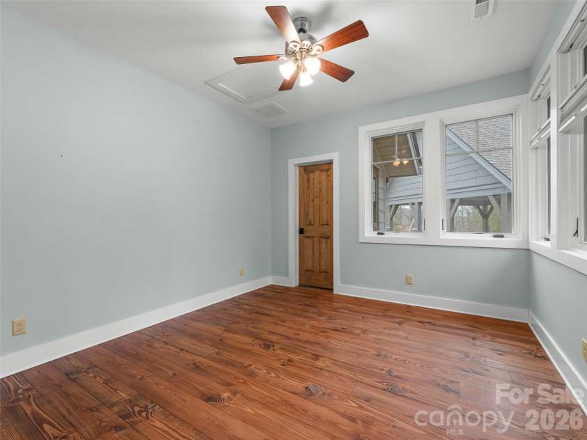 472 Cardinal Road, Brevard, NC 28712.  MLS# CAR4339828, YatesRealty ID 2548. Second Bedroom