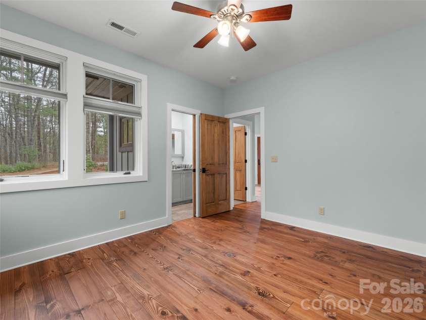 472 Cardinal Road, Brevard, NC 28712.  MLS# CAR4339828, YatesRealty ID 2548. Second Bedroom