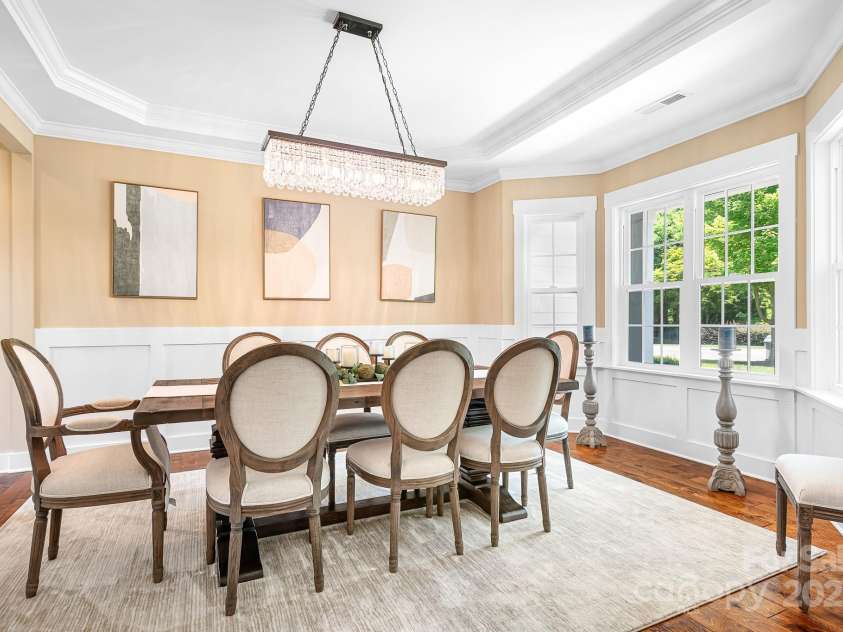 738 Kemp Road, Mooresville, NC 28117.  MLS# CAR4273057, YatesRealty ID 25481. Dining Room