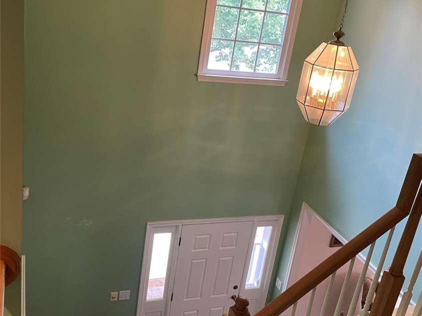 2836 Pickering Road, Greensboro, NC 27407.  MLS# CAR4275274, YatesRealty ID 25483. Stairway