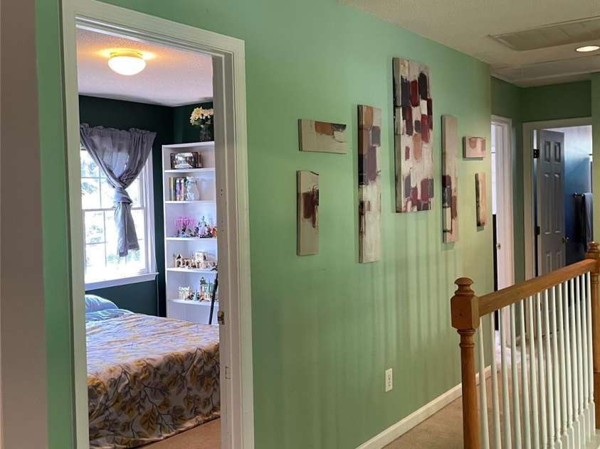 2836 Pickering Road, Greensboro, NC 27407.  MLS# CAR4275274, YatesRealty ID 25483. Upstairs hallway
