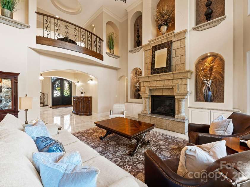 237 Wilson Lake Road, Mooresville, NC 28117.  MLS# CAR4218065, YatesRealty ID 2549. Beautiful Fireplace