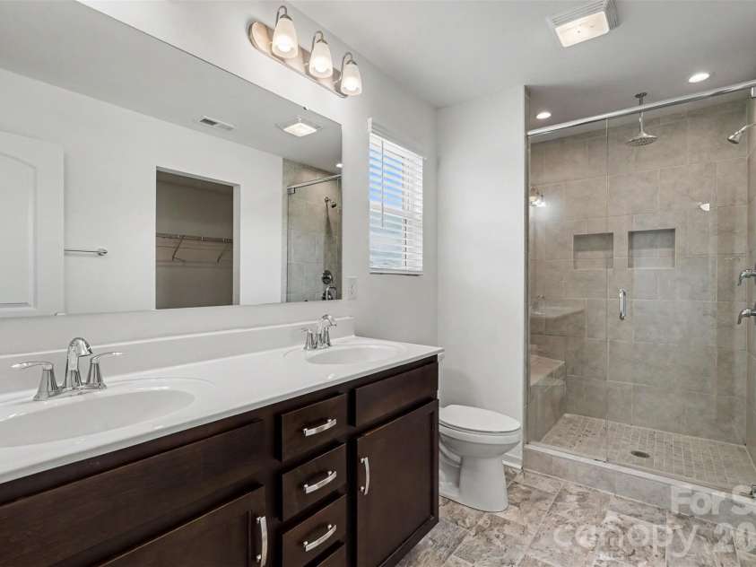 146 Fairfield Drive, Troutman, NC 28166.  MLS# CAR4386518, YatesRealty ID 25497. Primary bathroom