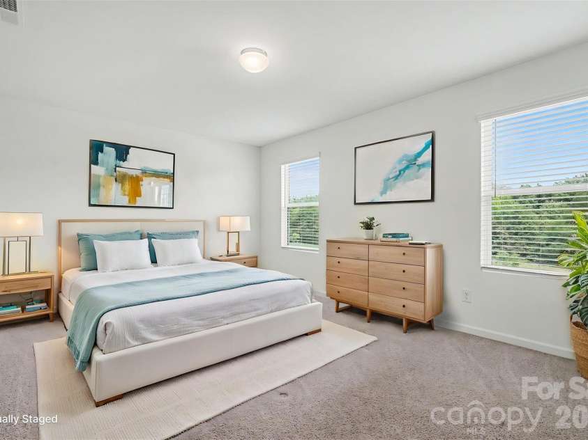 146 Fairfield Drive, Troutman, NC 28166.  MLS# CAR4386518, YatesRealty ID 25497. Primary bedroom