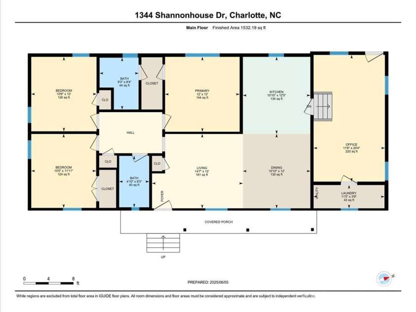 1344 Shannonhouse Drive, Charlotte, NC 28215.  MLS# CAR4265723, YatesRealty ID 25501. 