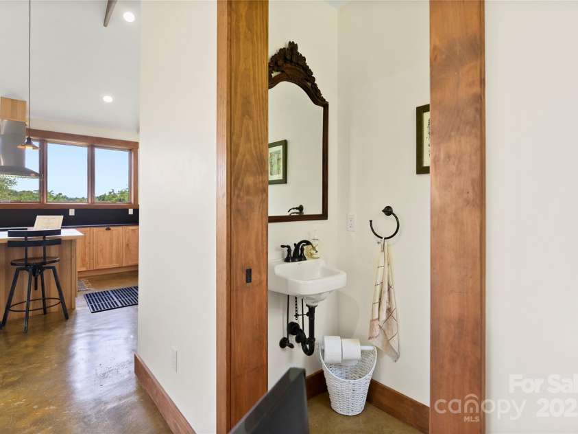 13 New Home Road, Marshall, NC 28753.  MLS# CAR4274055, YatesRealty ID 25510. 1/2 Bathroom Main Level