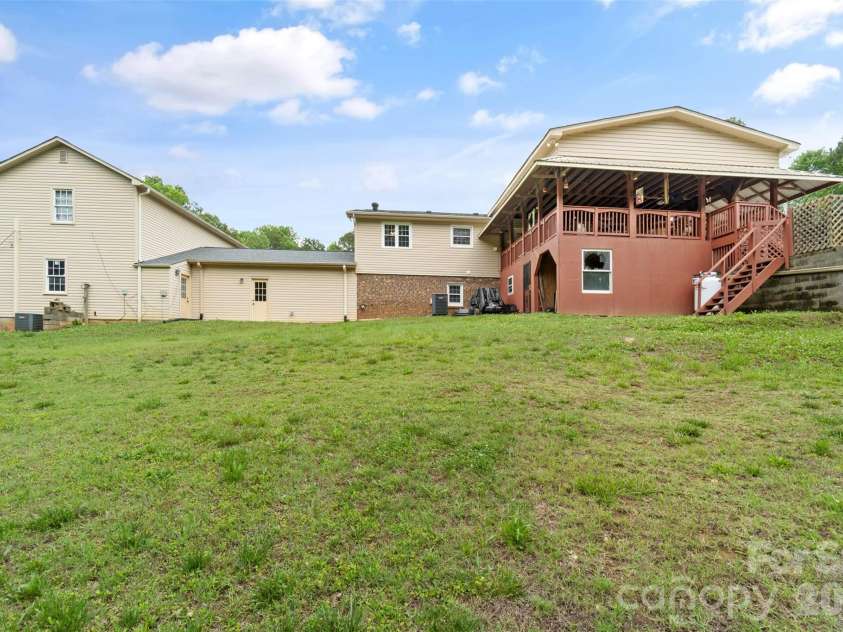 229 Oakridge Road, Stanley, NC 28164.  MLS# CAR4386671, YatesRealty ID 25518. Rear view