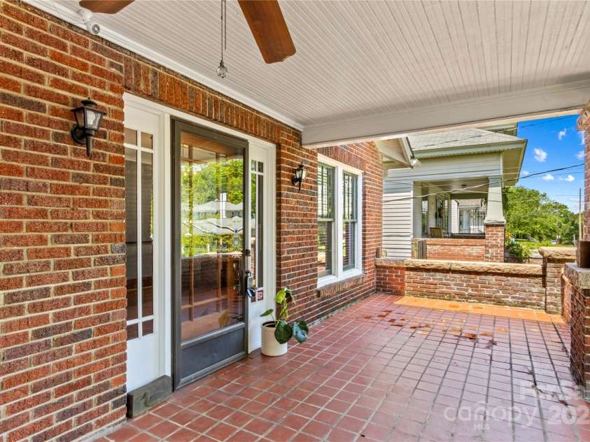119 Wiley Avenue, Salisbury, NC 28144.  MLS# CAR4250756, YatesRealty ID 25522. Front porch covered
