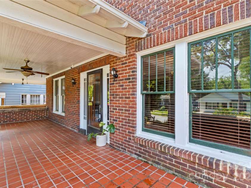 119 Wiley Avenue, Salisbury, NC 28144.  MLS# CAR4250756, YatesRealty ID 25522. Front porch patio uncovered