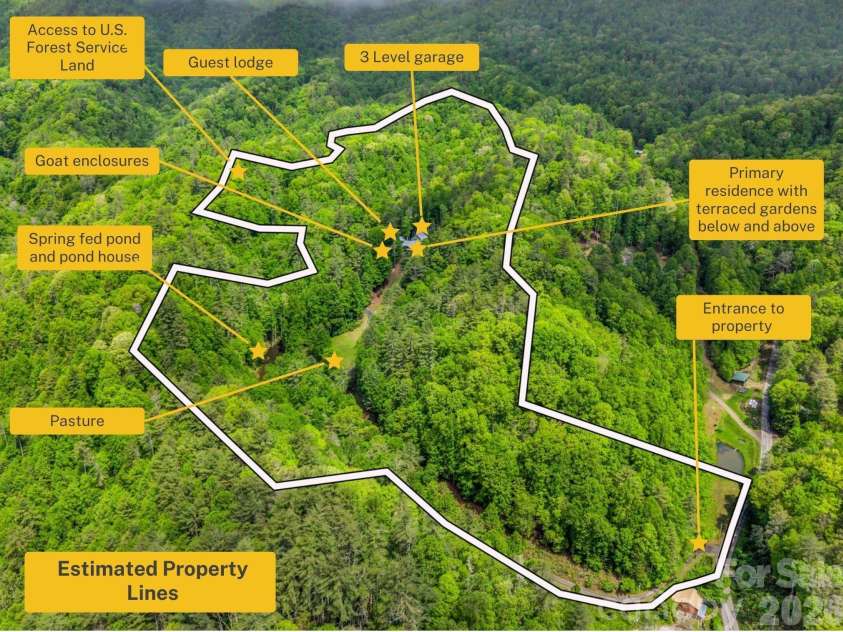 360 Shadow Lane, Green Mountain, NC 28740.  MLS# CAR4381079, YatesRealty ID 25534. 