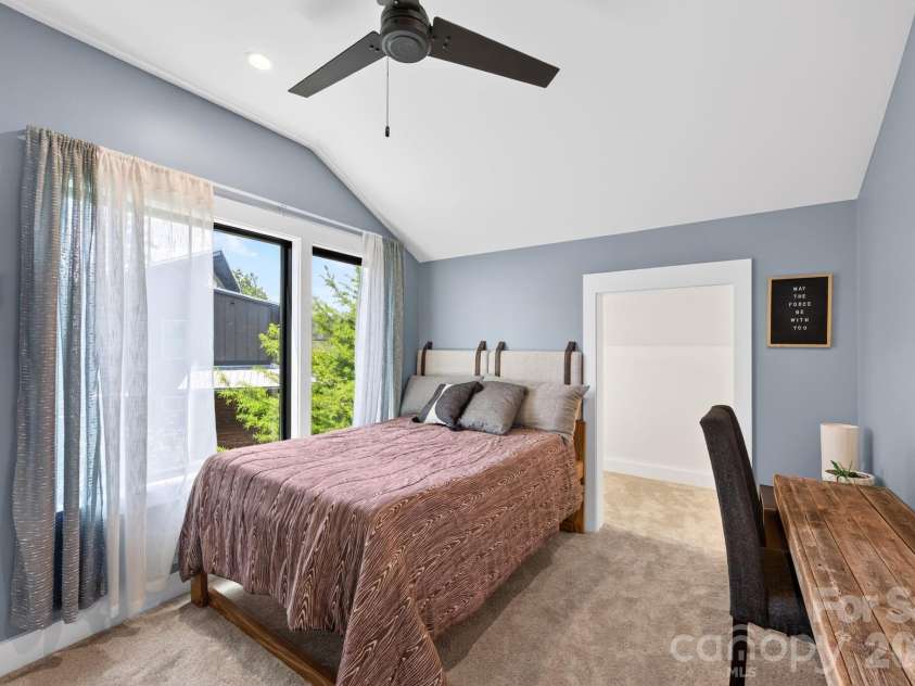 40 Malvern Walk, Asheville, NC 28806.  MLS# CAR4419917, YatesRealty ID 25535. Bedroom with Large Closet
