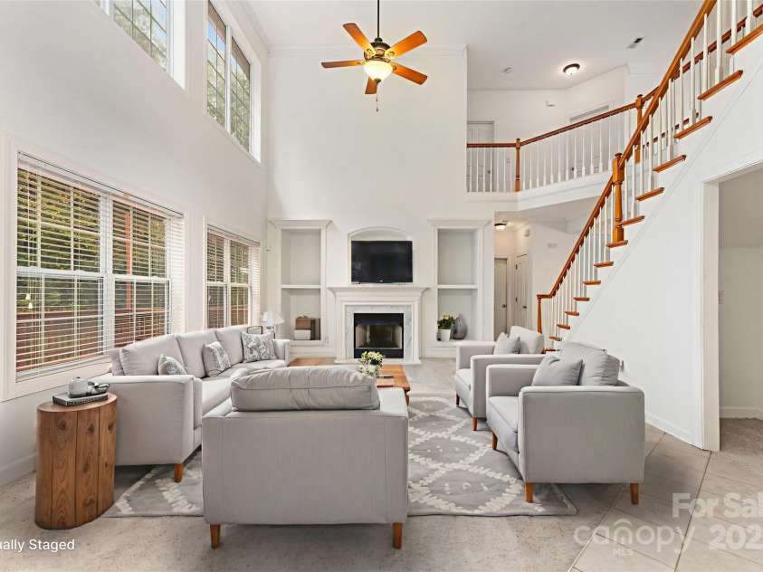 14333 Maclauren Lane, Huntersville, NC 28078.  MLS# CAR4318051, YatesRealty ID 25541. Virtually Staged