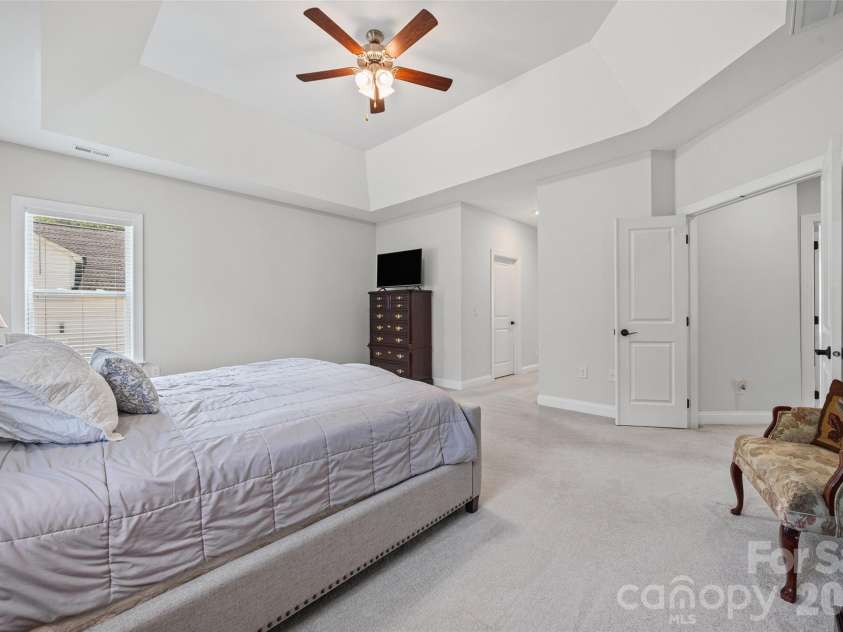 323 Forsythia Lane, Tega Cay, SC 29708.  MLS# CAR4377014, YatesRealty ID 25548. Primary bedroom