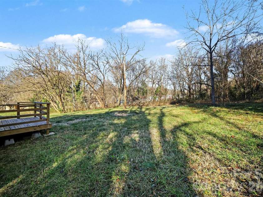 612 E Street, Newton, NC 28658.  MLS# CAR4334894, YatesRealty ID 2555. Backyard