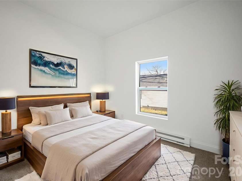 612 E Street, Newton, NC 28658.  MLS# CAR4334894, YatesRealty ID 2555. Bedroom 1 *Virtually Staged*