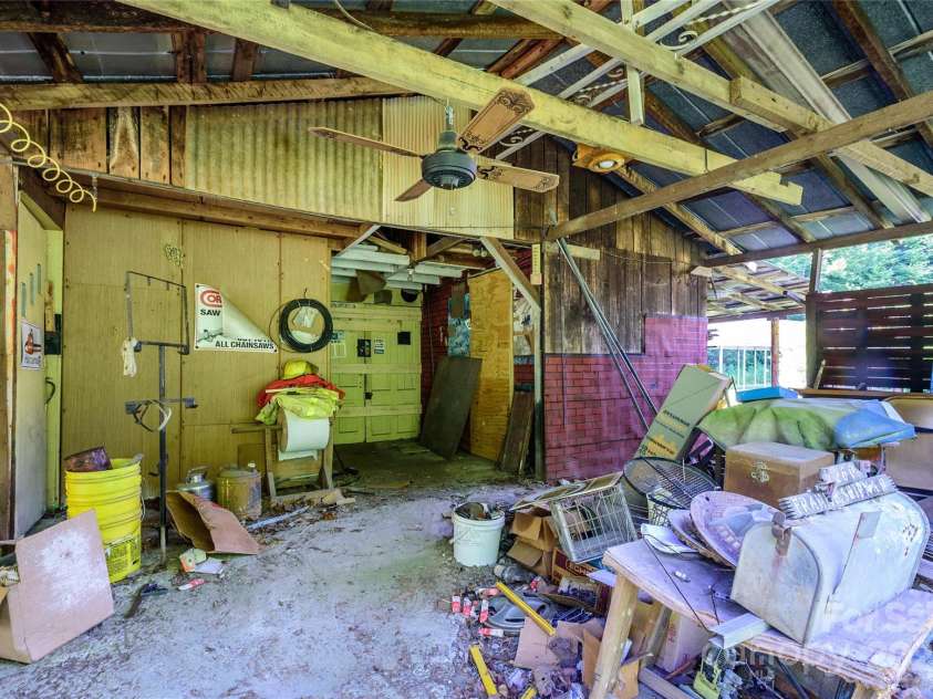 4720 Brevard Road, Horse Shoe, NC 28742.  MLS# CAR4278026, YatesRealty ID 25552. Outbuilding