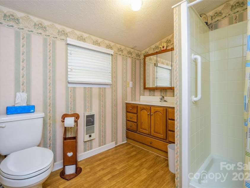 4720 Brevard Road, Horse Shoe, NC 28742.  MLS# CAR4278026, YatesRealty ID 25552. Primary Bathroom