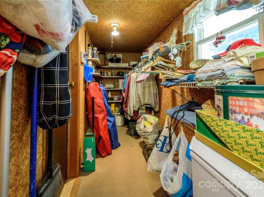 4720 Brevard Road, Horse Shoe, NC 28742.  MLS# CAR4278026, YatesRealty ID 25552. Storage area