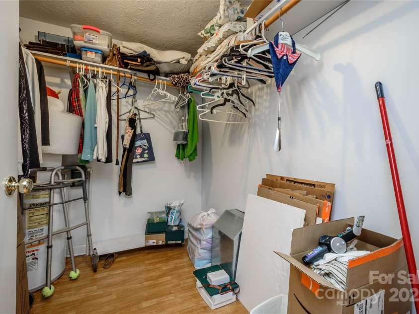 4720 Brevard Road, Horse Shoe, NC 28742.  MLS# CAR4278026, YatesRealty ID 25552. Walk in closet