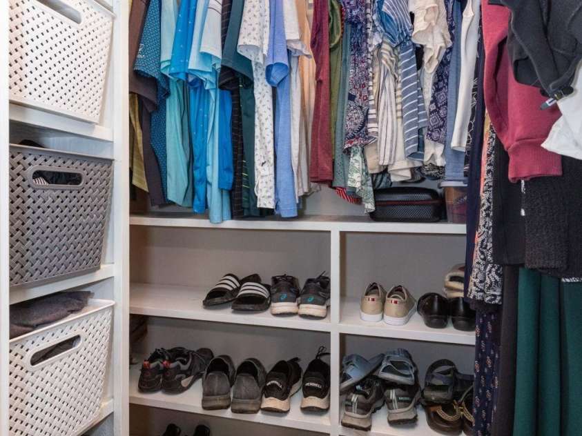 14 New Bern Drive, Fletcher, NC 28732.  MLS# CAR4277461, YatesRealty ID 25567. Primary closet