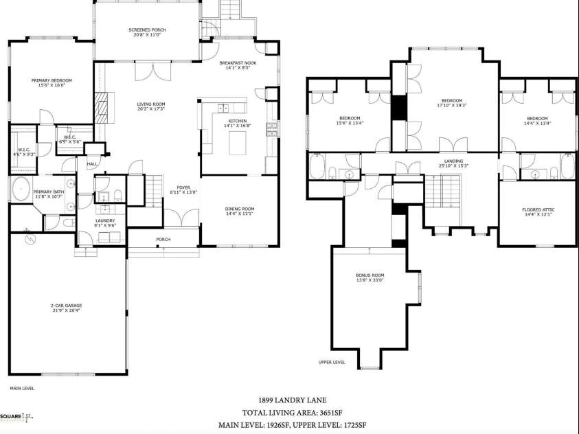 1899 Landry Lane, Rock Hill, SC 29732.  MLS# CAR4279074, YatesRealty ID 25568. 