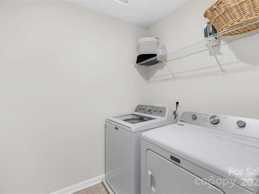 367 Kennerly Center Drive, Mooresville, NC 28115.  MLS# CAR4231882, YatesRealty ID 2557. Laundry Room conveniently upstairs
