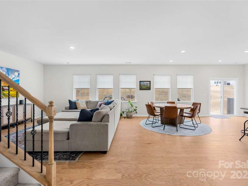 367 Kennerly Center Drive, Mooresville, NC 28115.  MLS# CAR4231882, YatesRealty ID 2557. Plenty of natural light in the open kitchen-living area