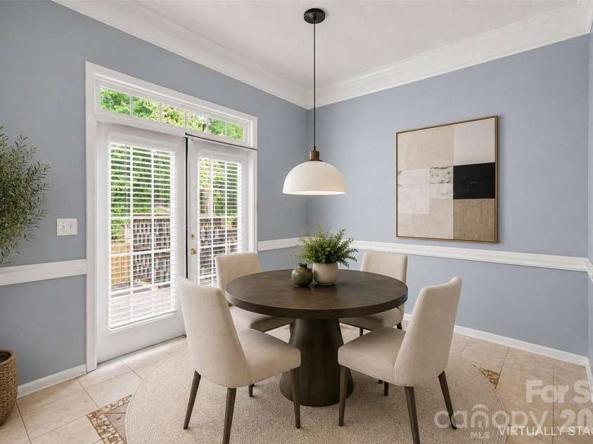 10026 Dauphine Drive, Charlotte, NC 28216.  MLS# CAR4385192, YatesRealty ID 25574. Virtually staged