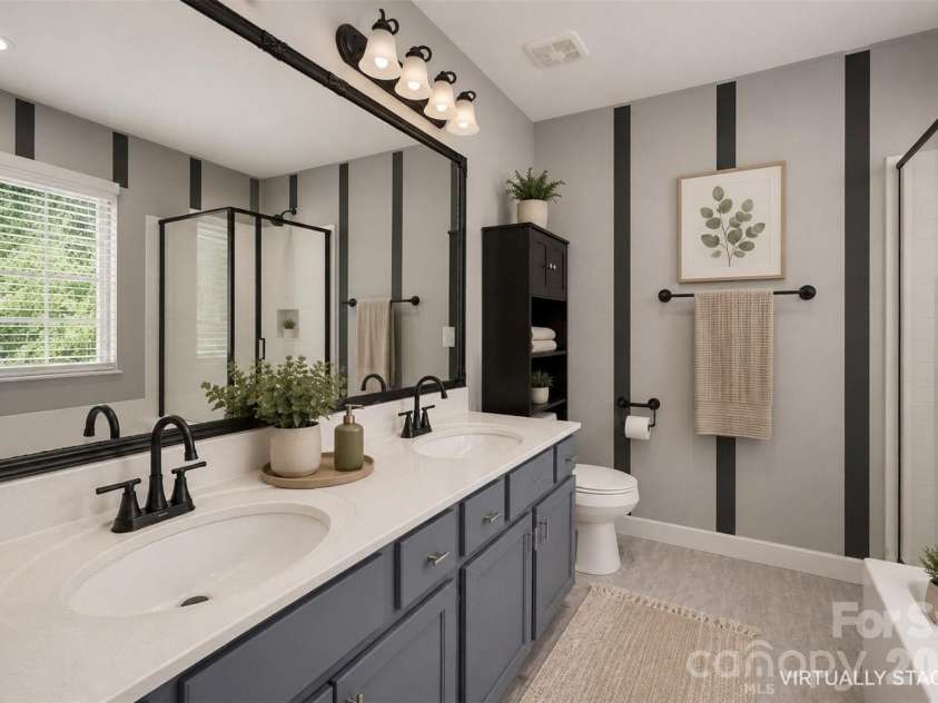 10026 Dauphine Drive, Charlotte, NC 28216.  MLS# CAR4385192, YatesRealty ID 25574. Virtually staged