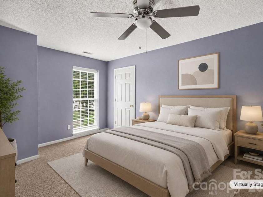 10026 Dauphine Drive, Charlotte, NC 28216.  MLS# CAR4385192, YatesRealty ID 25574. Virtually staged