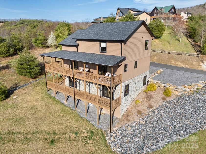 527 Cedar Trail, Fleetwood, NC 28626.  MLS# CAR4271536, YatesRealty ID 25576. Exterior