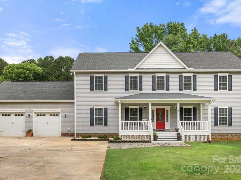7545 Haley Lane, Indian Land, SC 29707.  MLS# CAR4215589, YatesRealty ID 25577. Front view, plenty of parking spaces