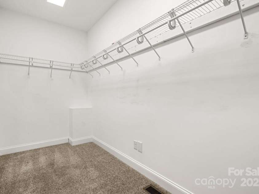 7545 Haley Lane, Indian Land, SC 29707.  MLS# CAR4215589, YatesRealty ID 25577. Primary walk in closet