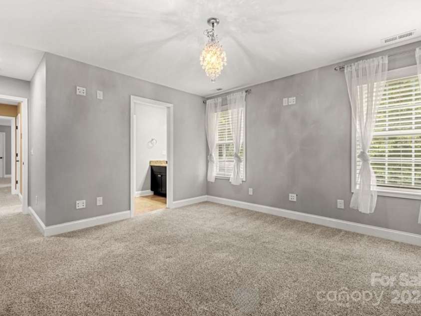 7545 Haley Lane, Indian Land, SC 29707.  MLS# CAR4215589, YatesRealty ID 25577. Secondary bedroom w/adjoining bath