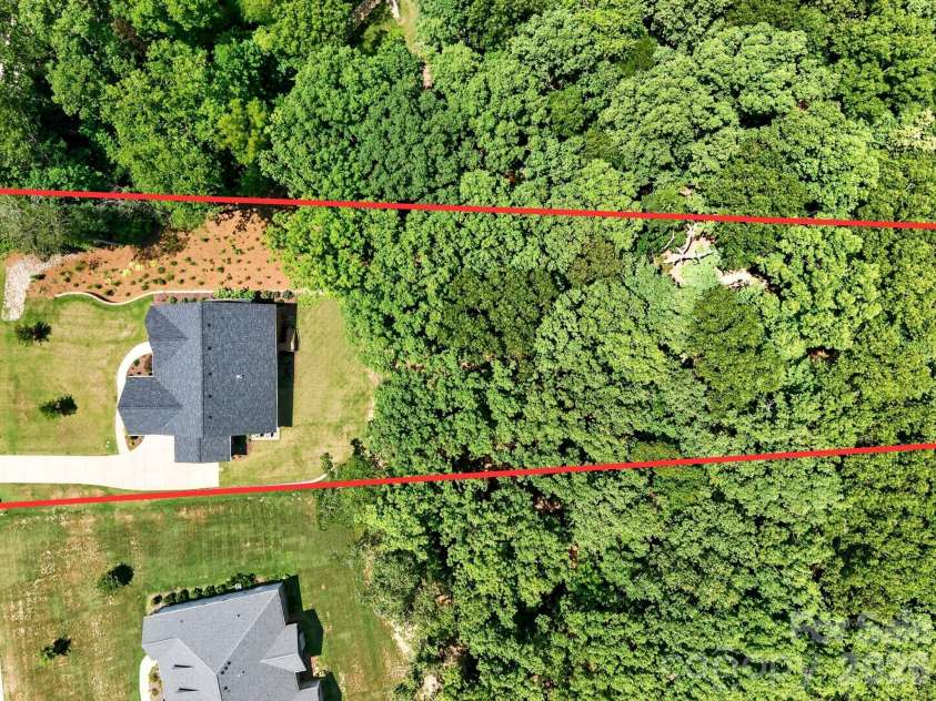 919 Tamary Way, Landis, NC 28088.  MLS# CAR4342389, YatesRealty ID 25584. 1 Acre Lot with private walking path loop.  Lot Lines are Approximate