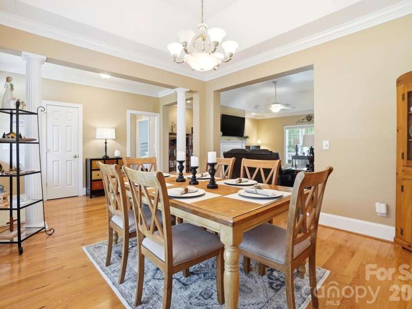 258 Glenwood Drive, Oakboro, NC 28129.  MLS# CAR4384910, YatesRealty ID 25587. Dining Room