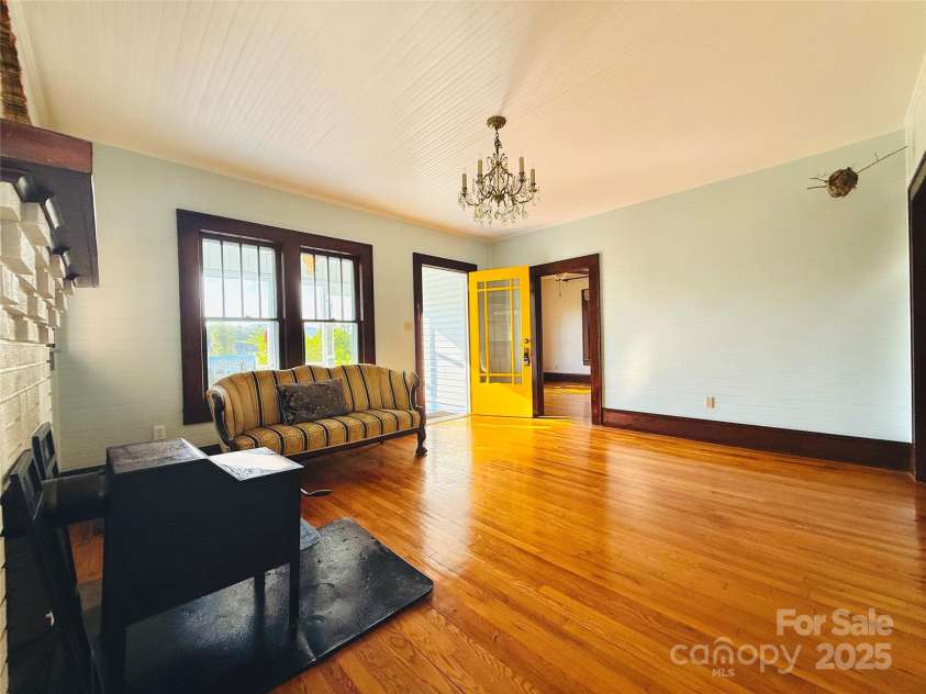 5188 Dysartsville Road, Morganton, NC 28655.  MLS# CAR4270470, YatesRealty ID 25587. Living room receives the morning sun.