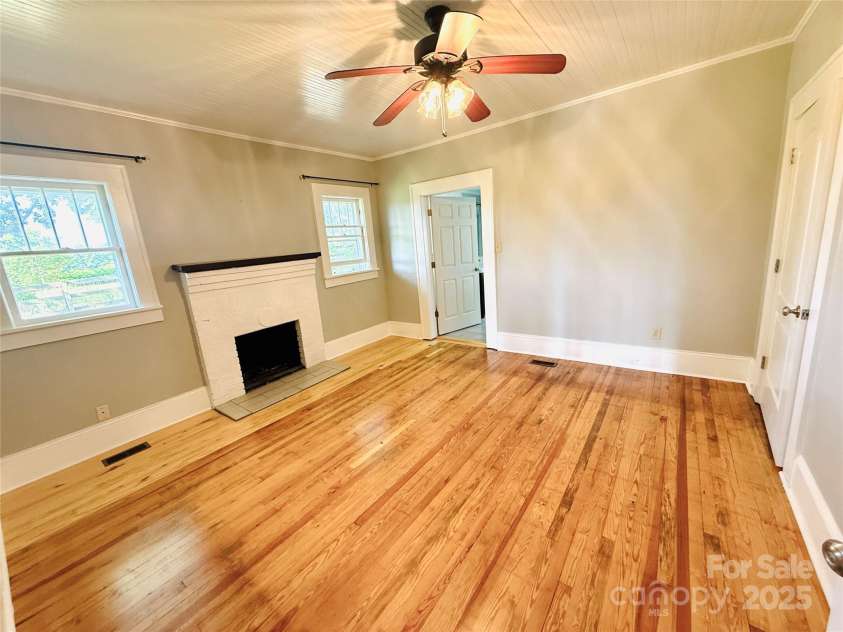 5188 Dysartsville Road, Morganton, NC 28655.  MLS# CAR4270470, YatesRealty ID 25587. Primary bedroom & two spacious closets, plus en suite BR