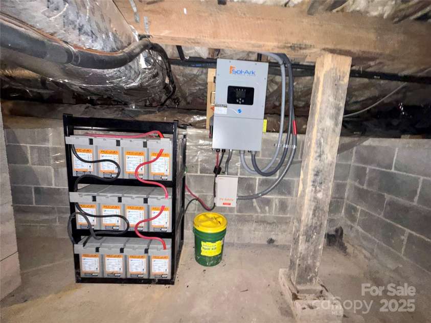 5188 Dysartsville Road, Morganton, NC 28655.  MLS# CAR4270470, YatesRealty ID 25587. Solar battery back-up in basement