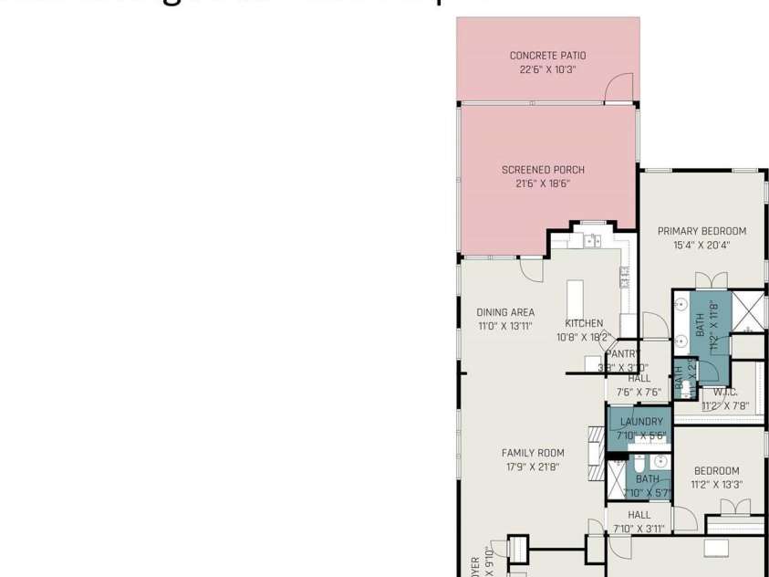 7025 Overjoyed Crossing, Charlotte, NC 28215.  MLS# CAR4278663, YatesRealty ID 25597. 