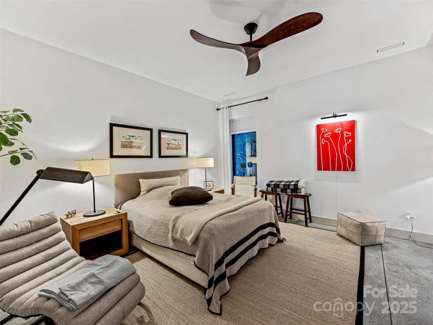 11 Bayonne Trail, Asheville, NC 28804.  MLS# CAR4250937, YatesRealty ID 256. Guest bedroom #3 with beautiful accents