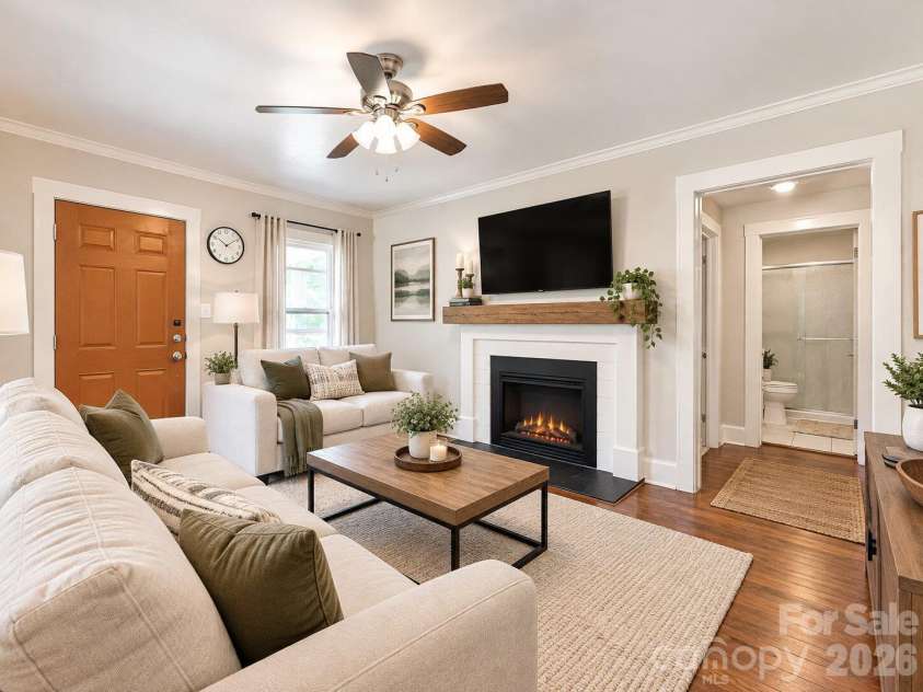 734 Tanglewood Drive, Salisbury, NC 28144.  MLS# CAR4428213, YatesRealty ID 25607. Virtually Staged