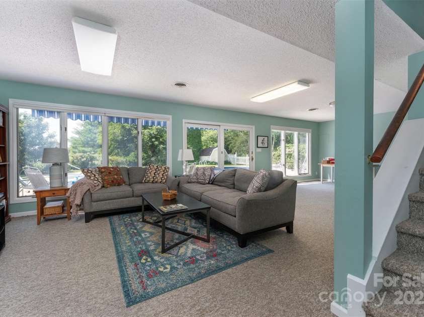 12 Apple Tree Way, Asheville, NC 28805.  MLS# CAR4274426, YatesRealty ID 25608. Rec Room