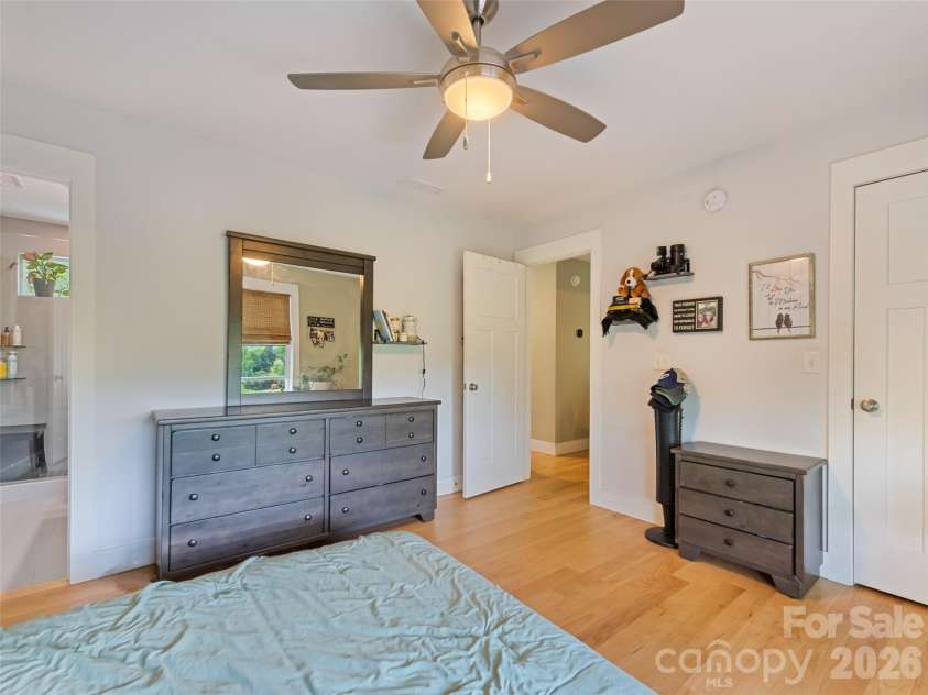 221 Northside Street, Canton, NC 28716.  MLS# CAR4378671, YatesRealty ID 25609. Primary suite with abundant natural light
